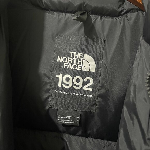 The North Face Black '92 Retro Anniversary Nuptse Down Jacket - Picture 8 of 14